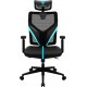 ThunderX3 YAMA1 Silla para videojuegos universal Negro, Azul - YAMA1BC